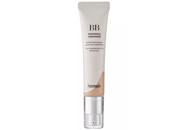 Moringa Ceramide BB Cream SPF30/PA++ 21C Light Nude - Heimish | SkinWisdom.pl