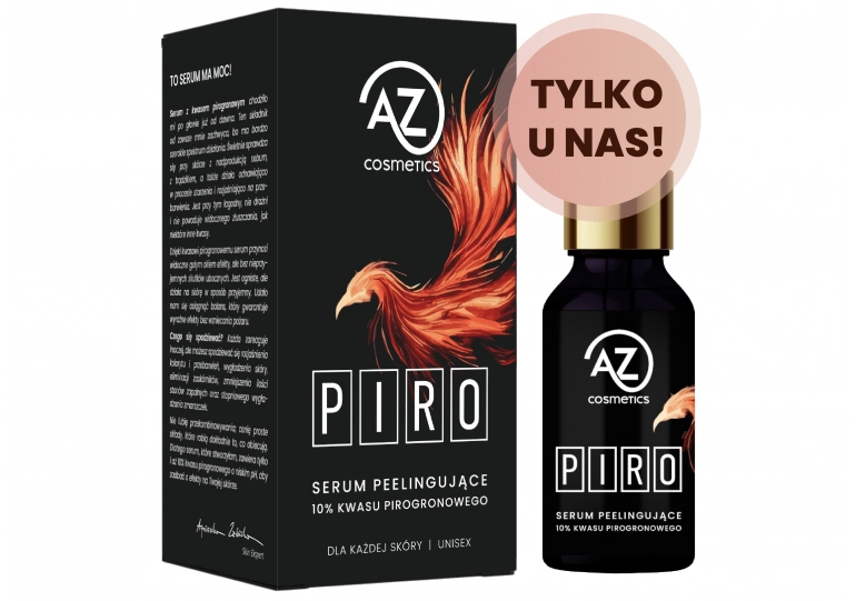 AZ Cosmetics - PIRO Serum Peelingujące - 10% Kwasu Pirogronowego