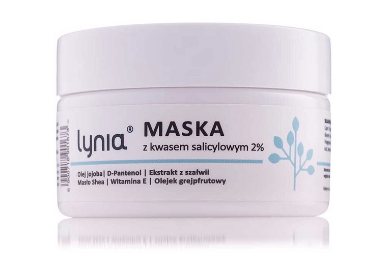 Lynia - Aktywna Maska z Kwasem Salicylowym 2%